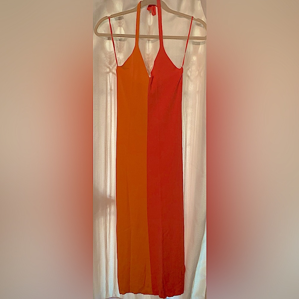 Zara color block summer dress with tag!